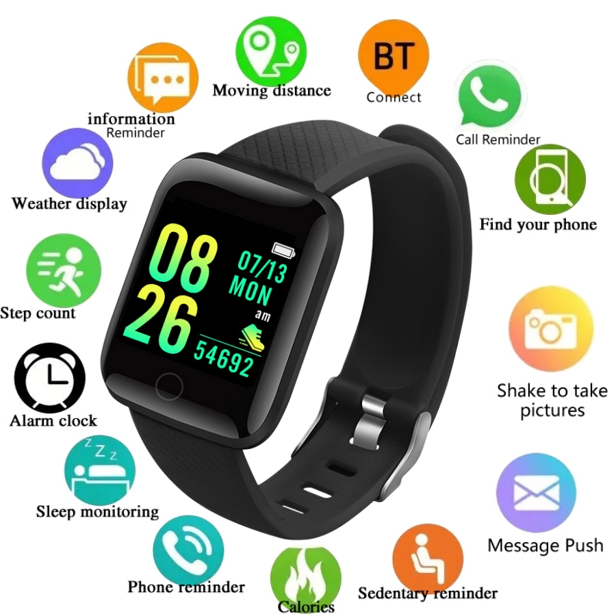 Smartwatch Watches For Boys - Multifunction Smart Watch For Men Women