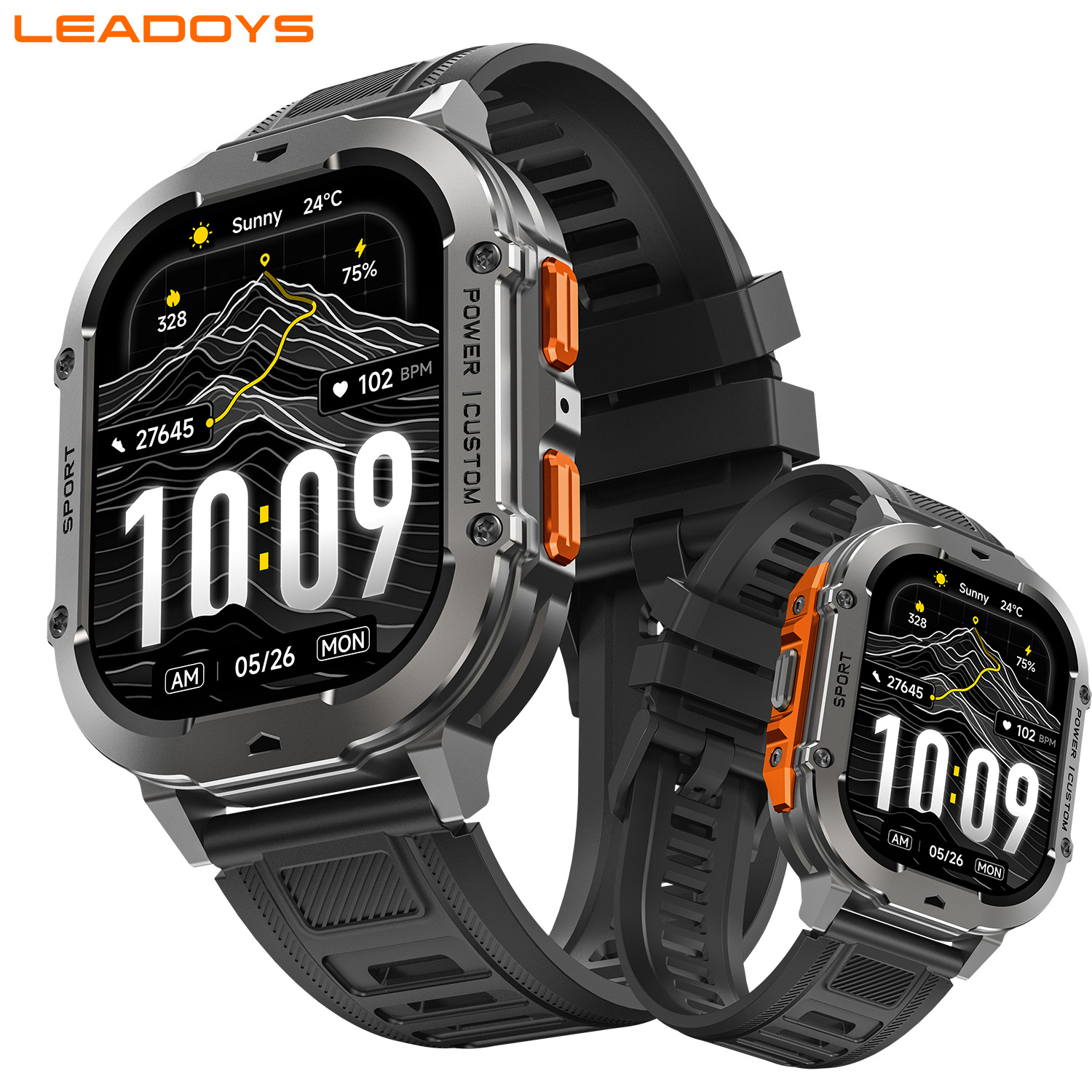 Watch X7 - New! LEADOYS X7 Rugged Smart Watch