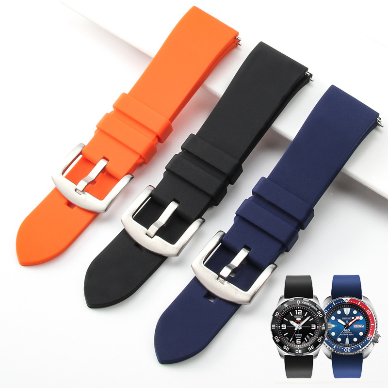 Citizen Watches Smartwatch - 19/20/21/22/24mm Rubber Watch Band Silicone Strap