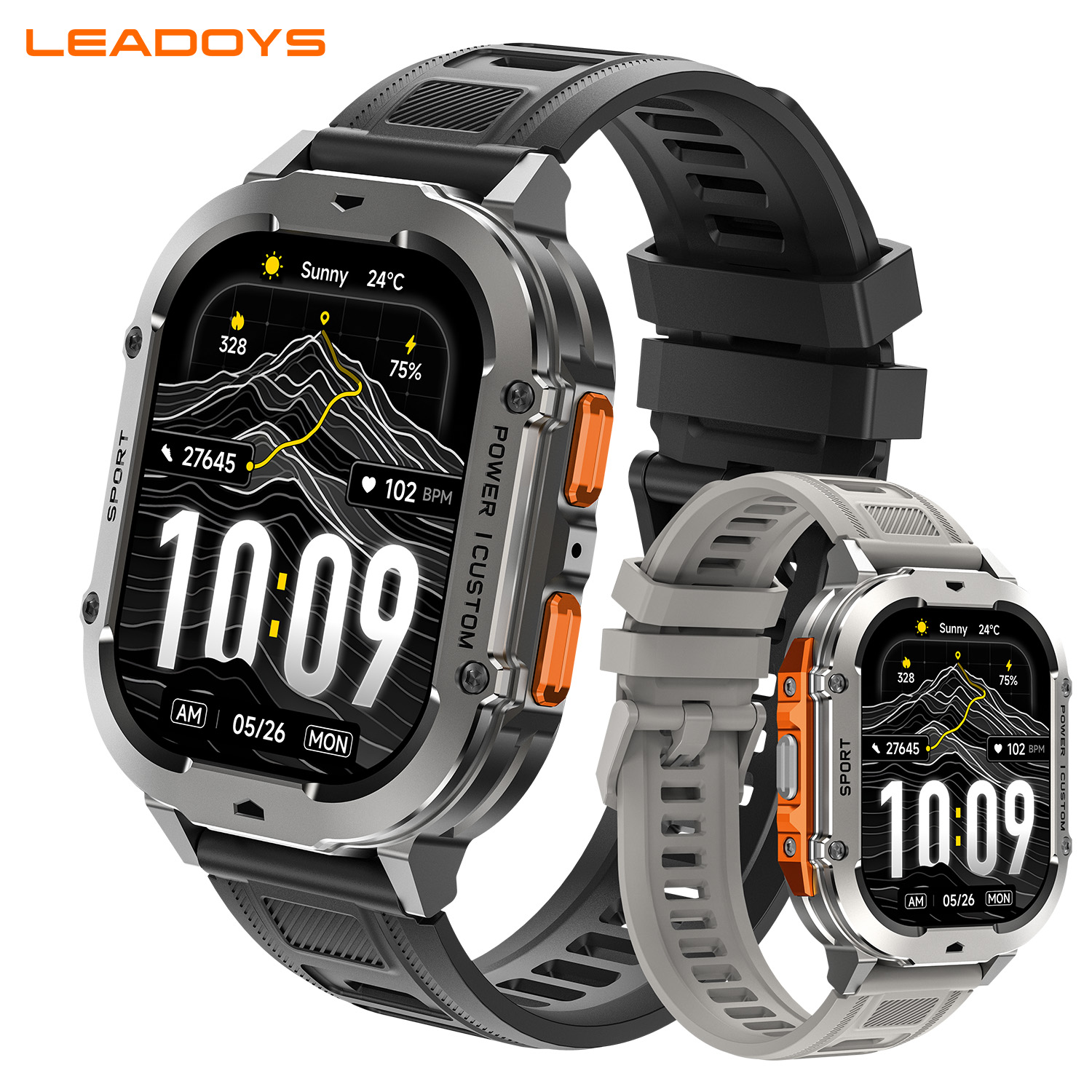Watch X7 - LEADOYS X7 Outdoor Smart Watch, 100Days