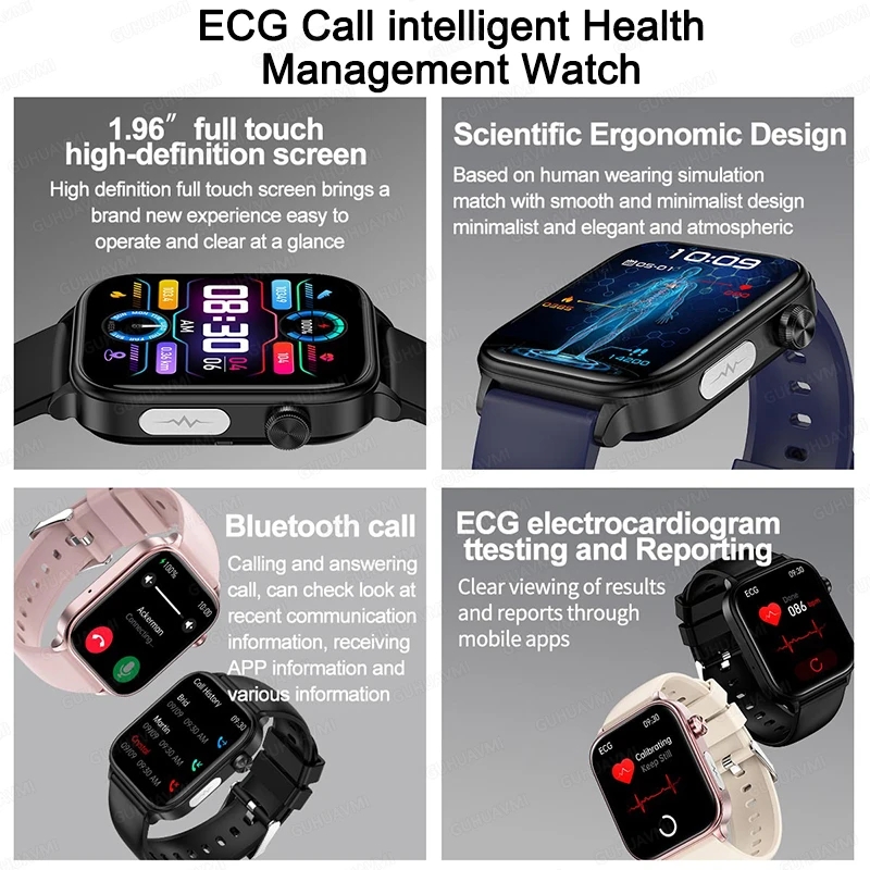 2025 New For XIAOM1 ECG+PPG Bl - Smartwatch Health Watches For Women review and price