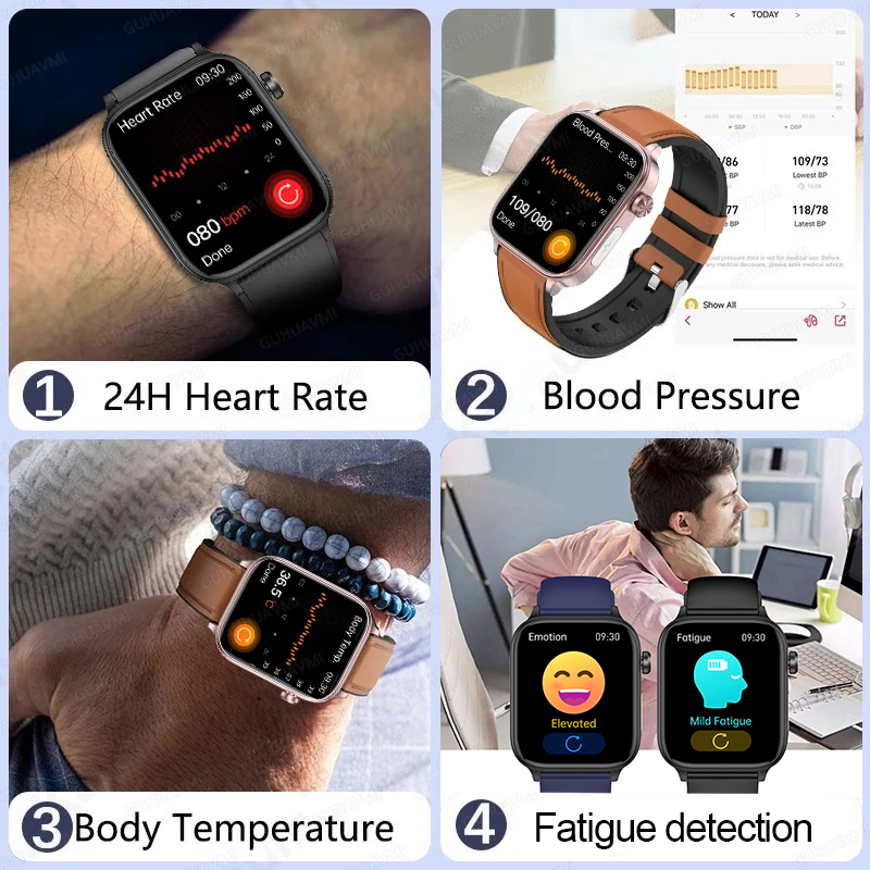 2025 New For XIAOM1 ECG+PPG Bl - Smartwatch Health Watches For Women review and price