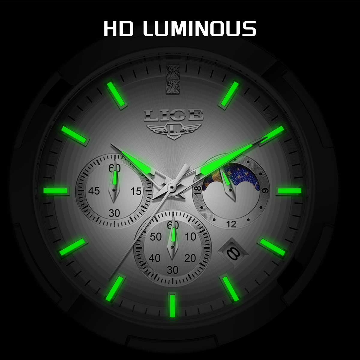 LIGE Top Brand Luxury Watch Wo - Smartwatch Branded Watches For Women review and price