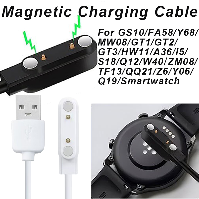 Magnetic Smart Watch Charger C - Watch Smart Y68 review and price