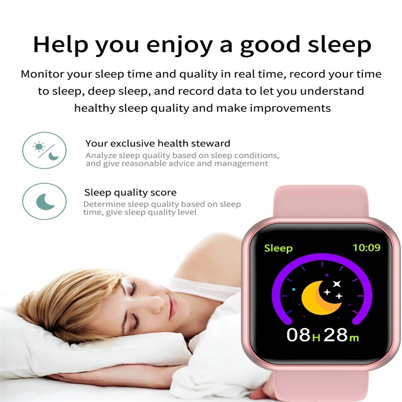 Y68 Smart Watch Men Women Hear - Watch Smart Y68 review and price