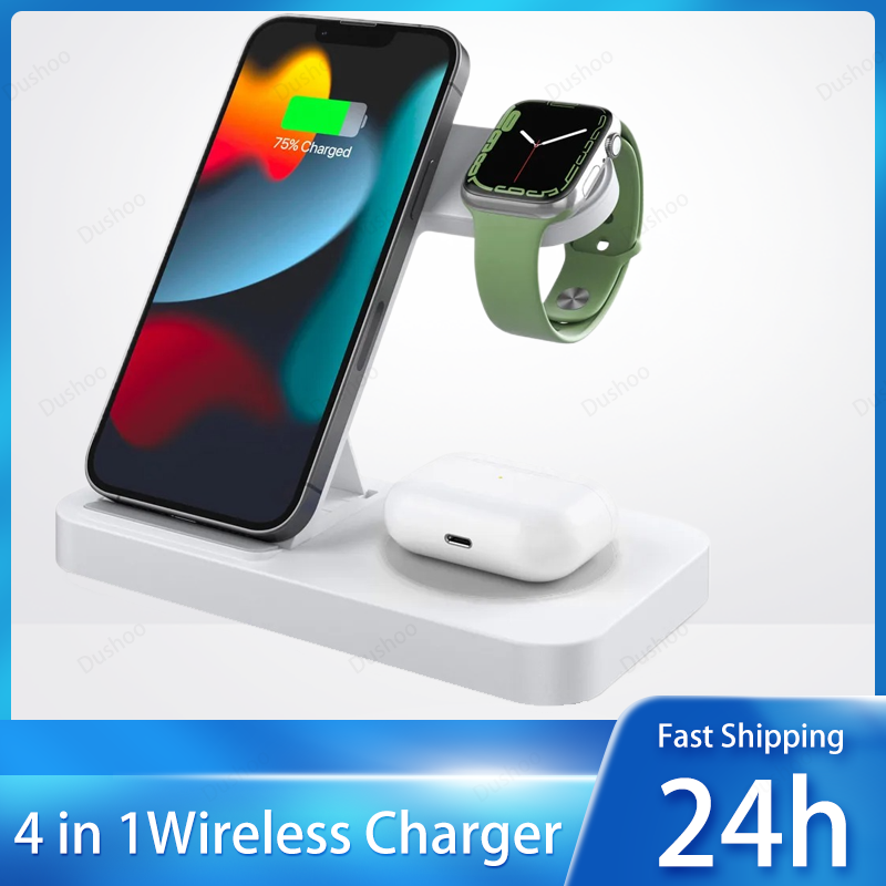 Travel 4 in 1 Wireless Charger - Iwatch Smartwatch review and price