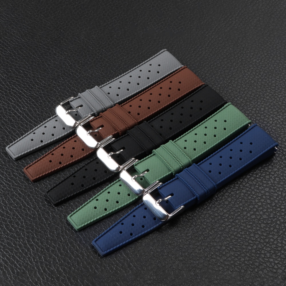 Tropical Silicone Watch Band 1 - Citizen Watches Smartwatch review and price