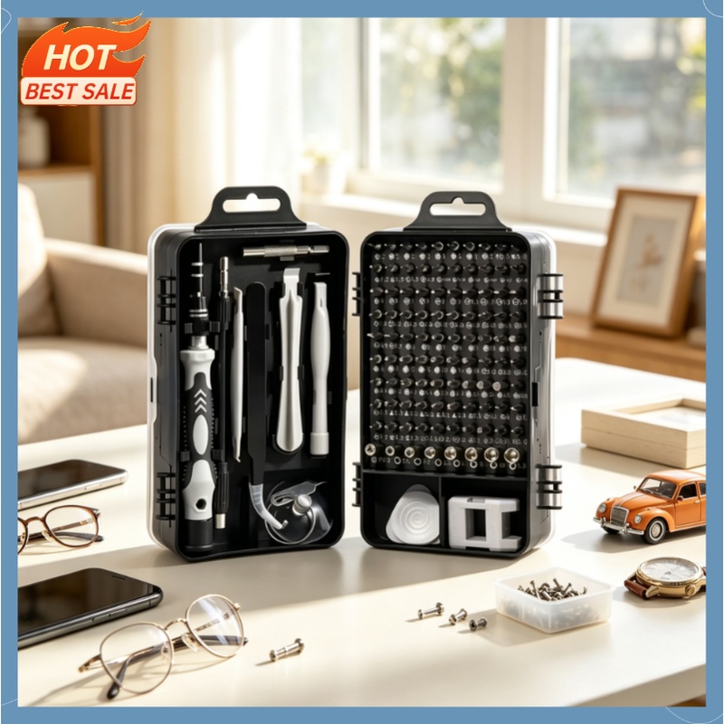 115 in 1 Professional Precisio - Watchmaker Screwdriver review and price