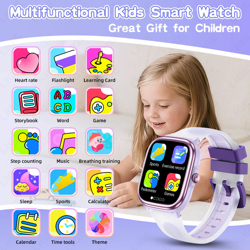 LIGE Kids Smart Watch 1.83inch - French Connection Watches Smartwatch App review and price