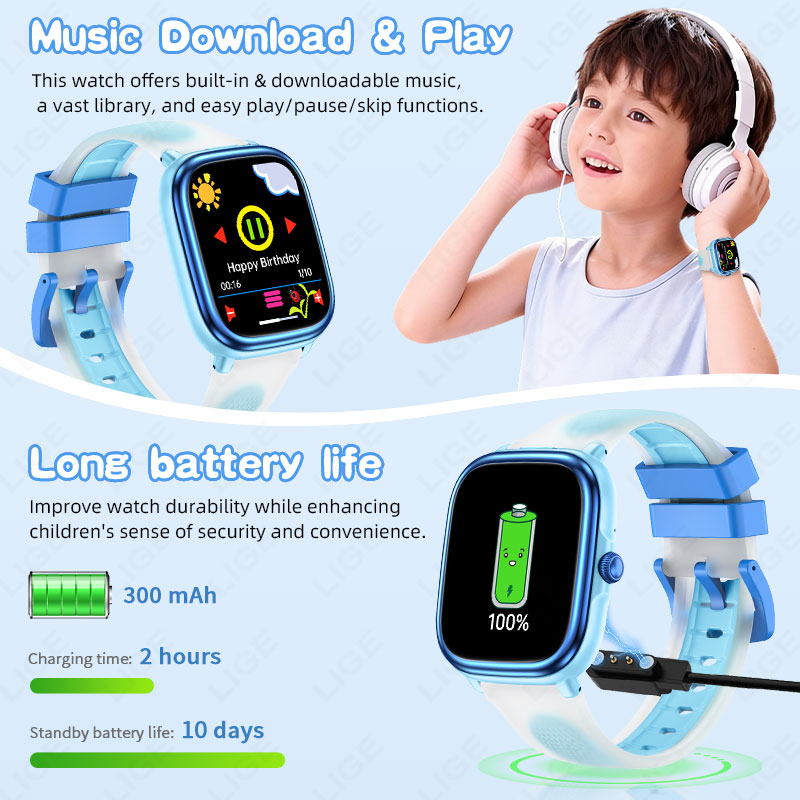 LIGE Kids Girls Boys Present S - French Connection Watches Smartwatch App review and price