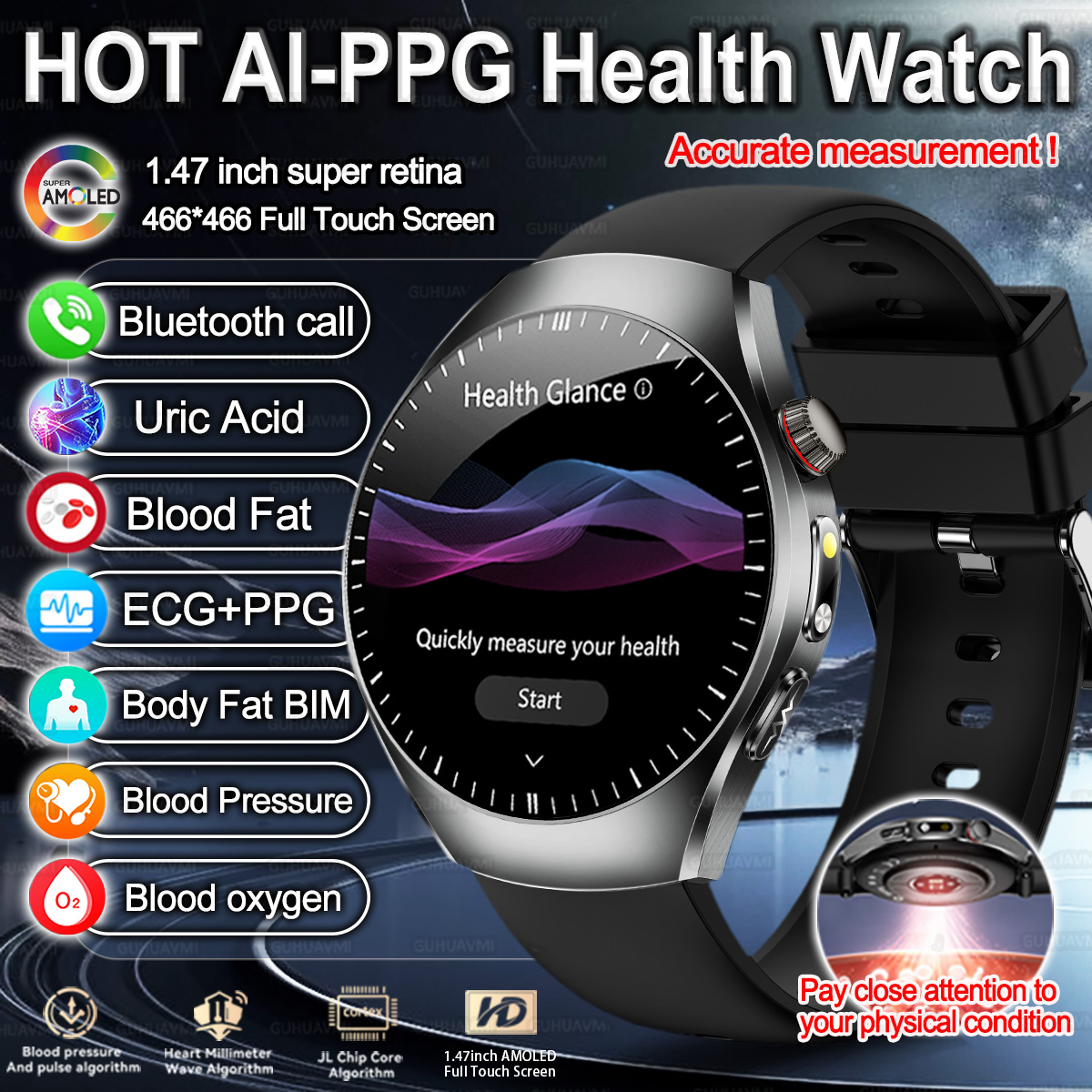 New Brand 2026 upgrade Health  - Smartwatch Branded Watches For Women review and price