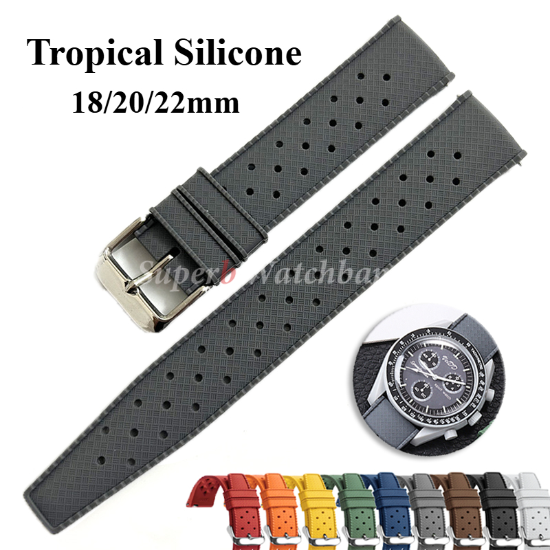 Tropical Silicone Watch Band Q - Citizen Watches Smartwatch review and price