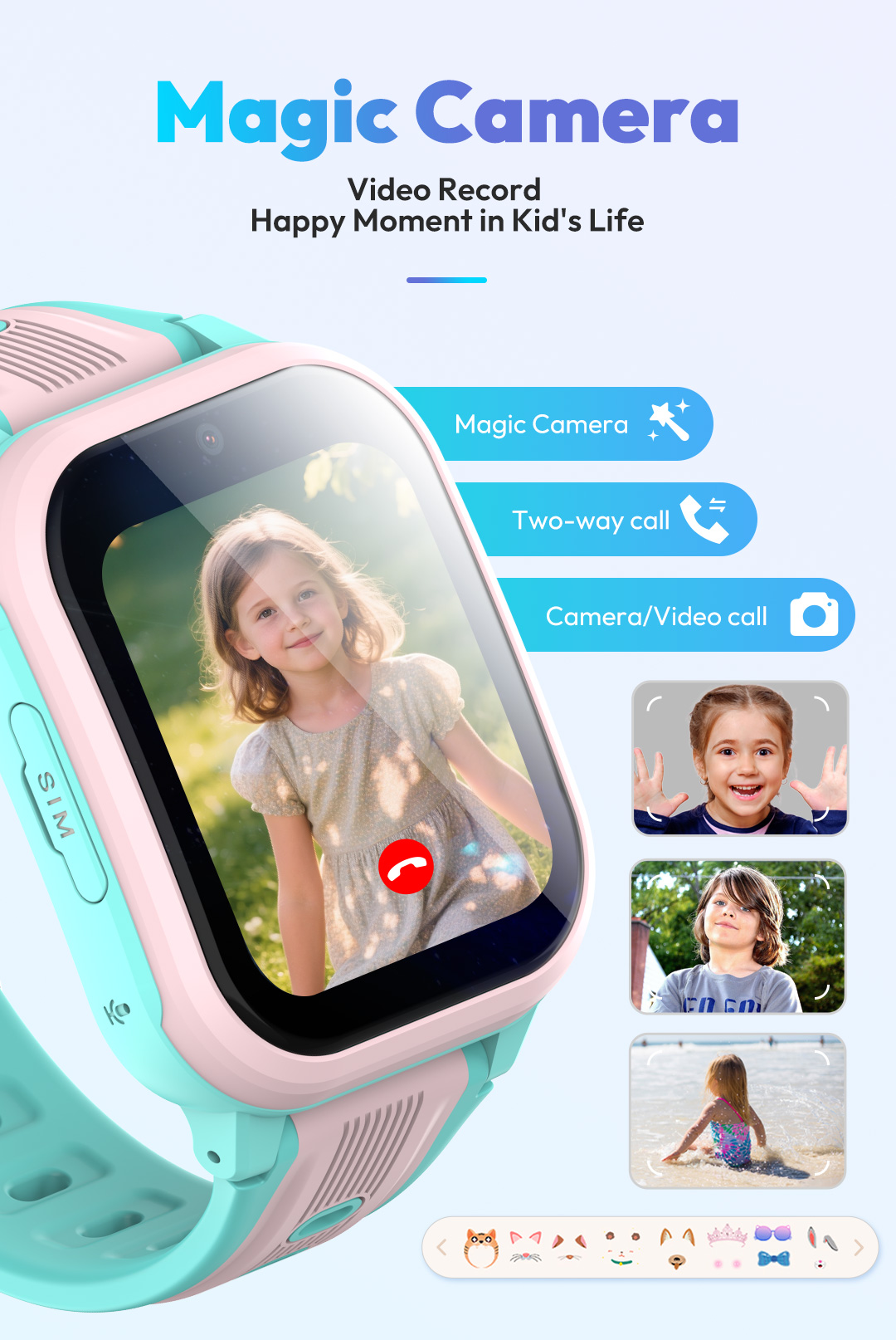 Wonlex 4G Kids Smart Watch KT4 - Smartwatch Watches For Boys review and price