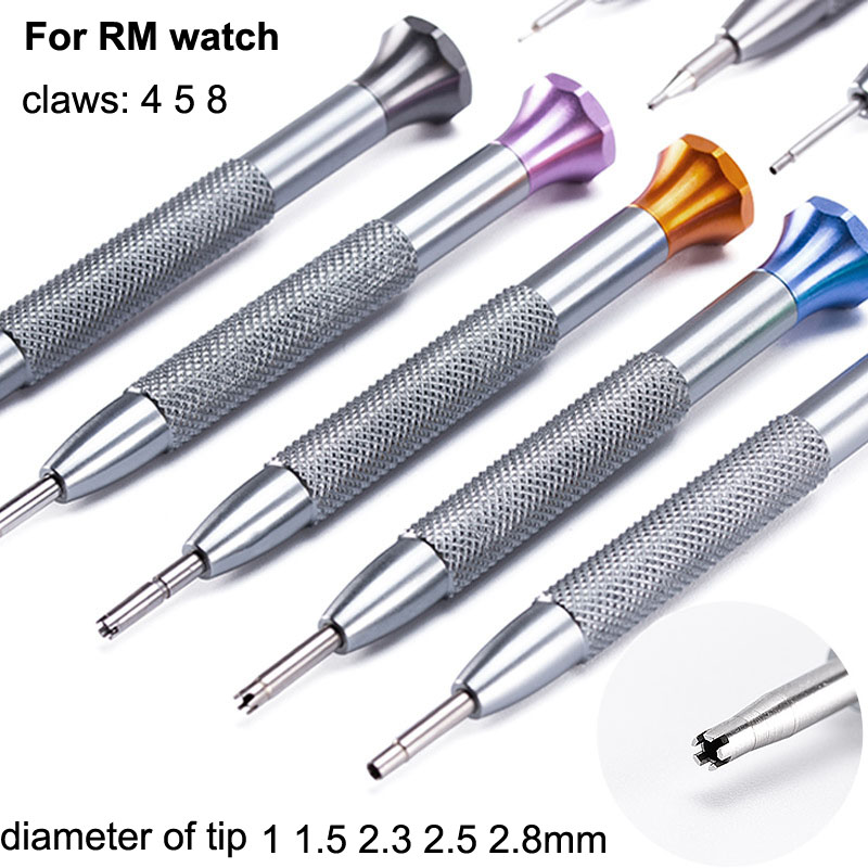 1 1.5 2.3 2.5 2.8mm Screwdrive - Watchmaker Screwdriver review and price