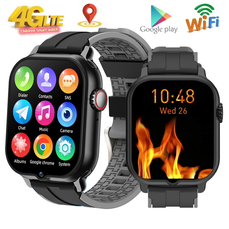 2024 Kids Watch Android 9.0 4G - Smartwatch Watches For Kid Boy With Gps review and price