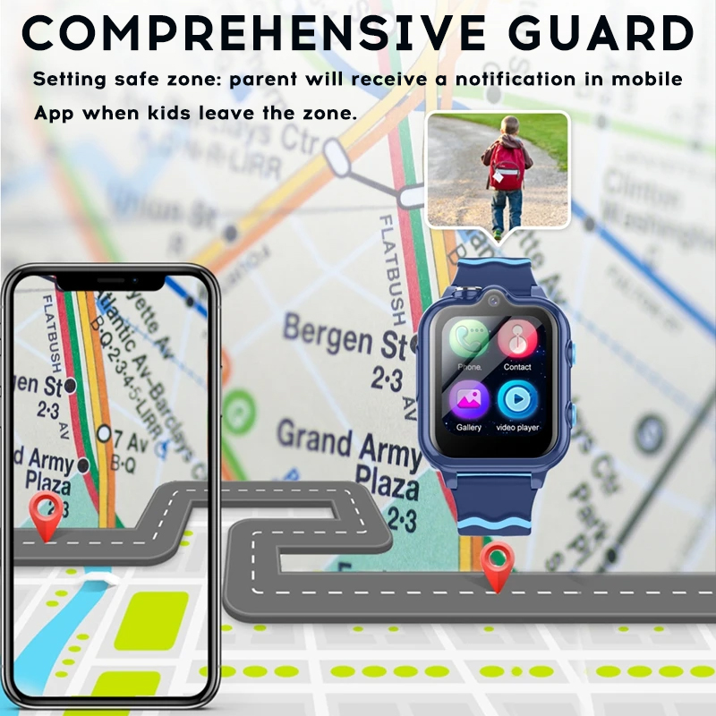 Yoateo Smart Watch Kids 4G KT1 - Smartwatch Watches For Boys review and price