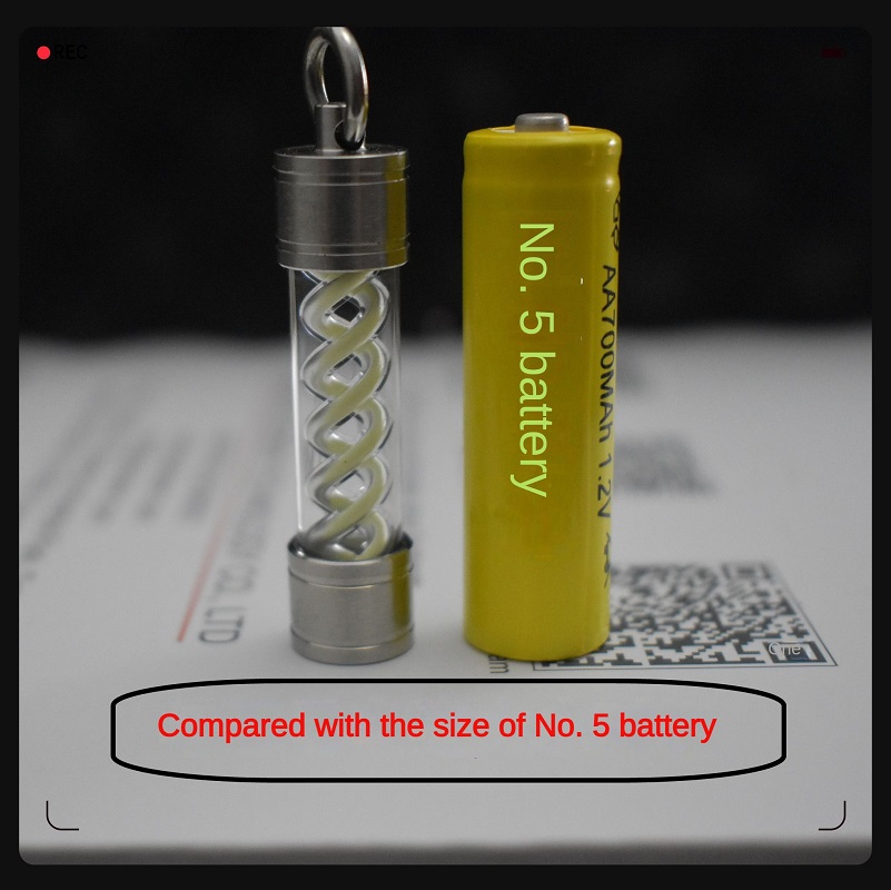 EDC Keychain No Tritium Bioche - Tritium Gas Tube review and price
