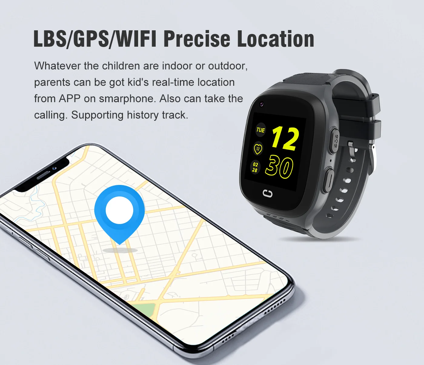 4G Kids Smartwatch SOS Waterpr - Smartwatch Watches For Boys review and price