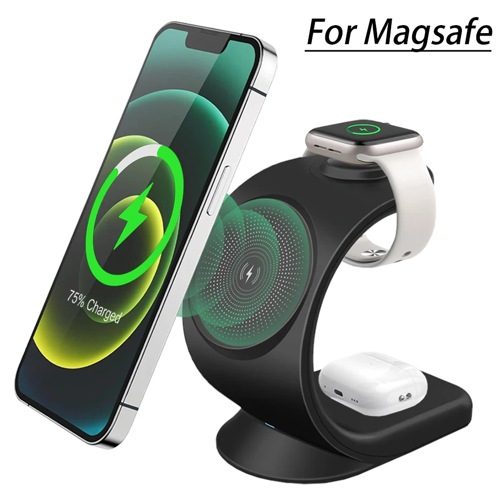 Magnetic Wireless Charger 3 in - Iwatch Smartwatch review and price