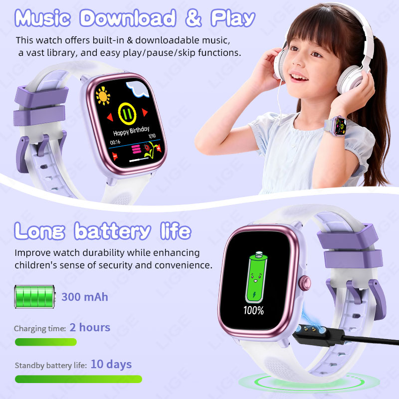 LIGE Kids Girls Boys Present S - French Connection Watches Smartwatch App review and price