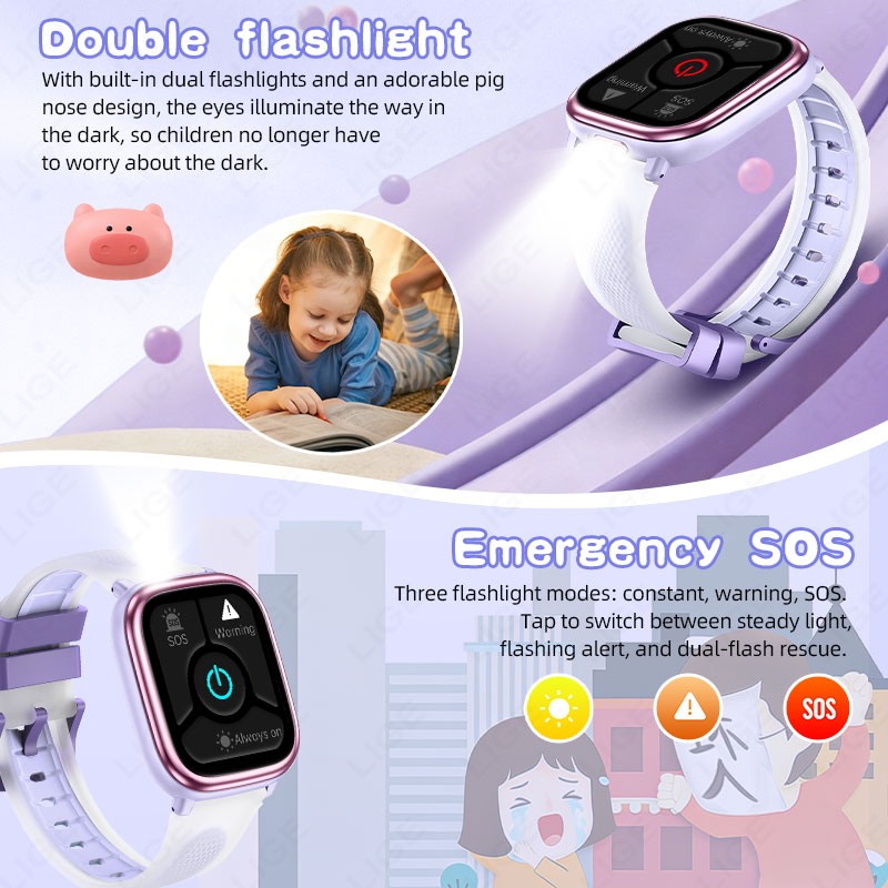 LIGE Kids Girls Boys Present S - French Connection Watches Smartwatch App review and price