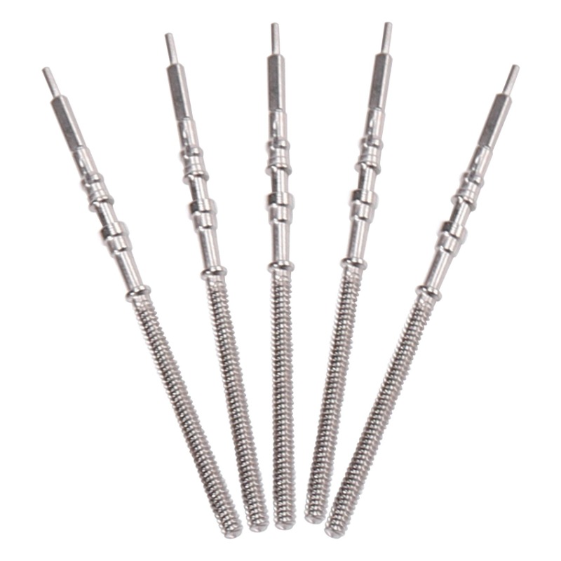5Pcs Movement Watch Steel Stem - Watch Crown Stem review and price