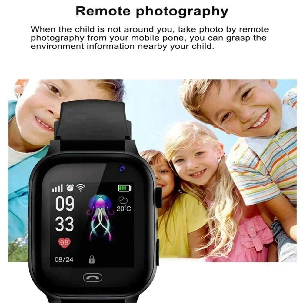 Lenovo Kids Smart Watch SOS Wi - Smartwatch Watches For Kid Boy With Gps review and price