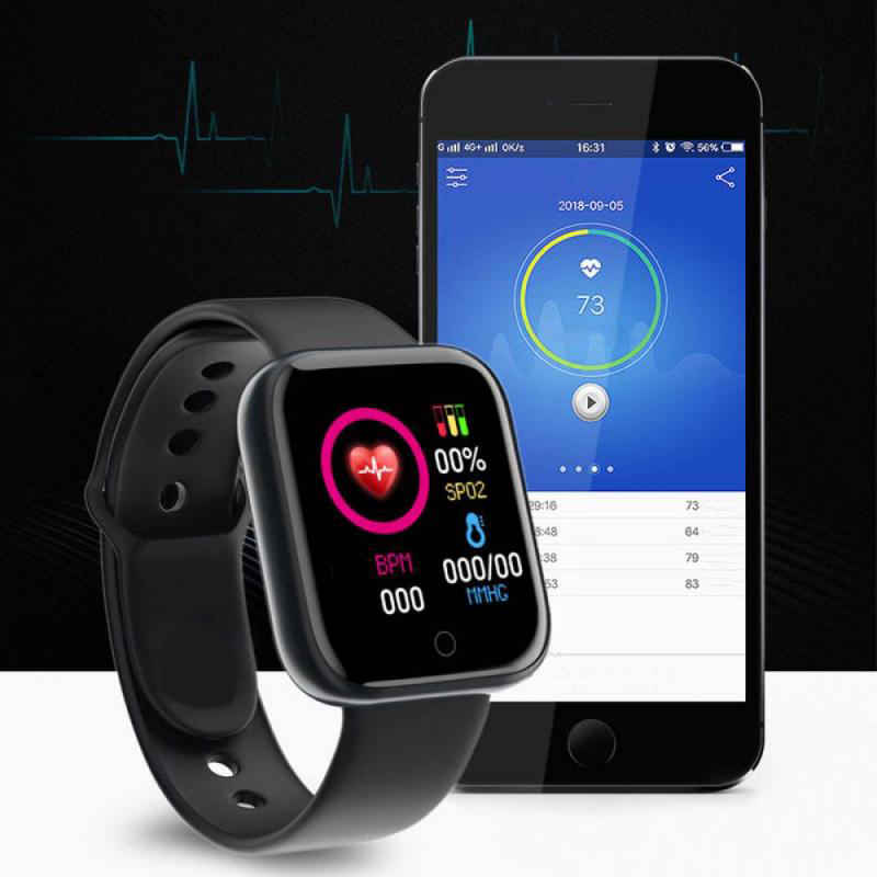 Men Smart Watches Color Screen - Watch Smart Y68 review and price