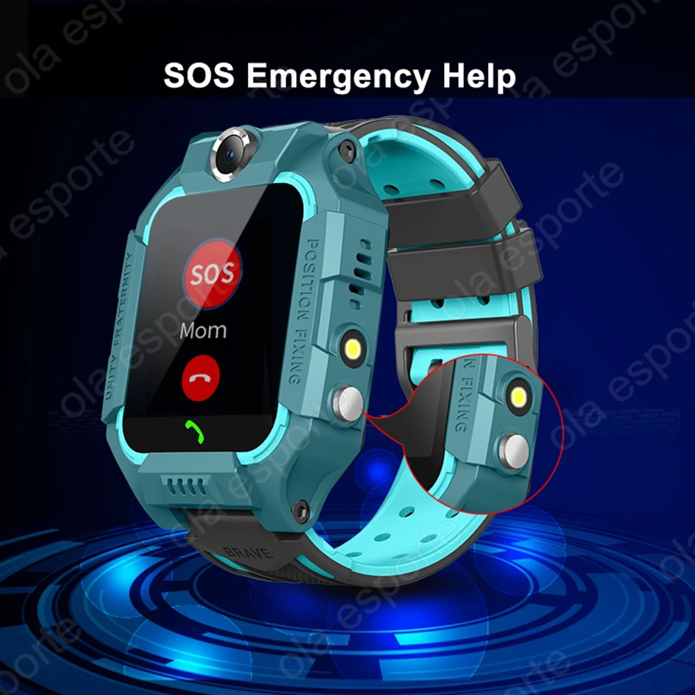 Kids Smart Watch SIM Card GPS  - Smartwatch Watches For Kid Boy With Gps review and price