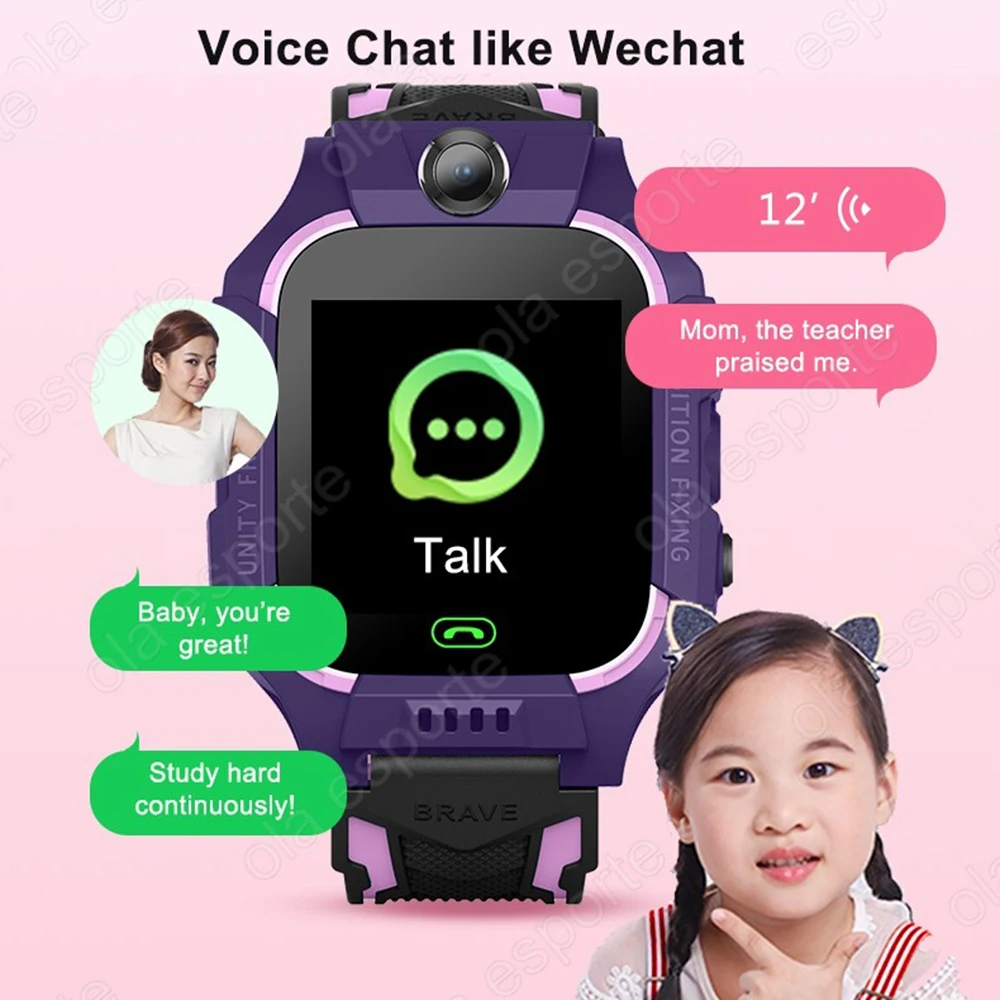 Kids Smart Watch SIM Card GPS  - Smartwatch Watches For Kid Boy With Gps review and price