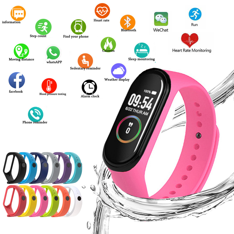 M4 Smart Watchs Sport Wristban - Smartwatch Branded Watches For Women review and price