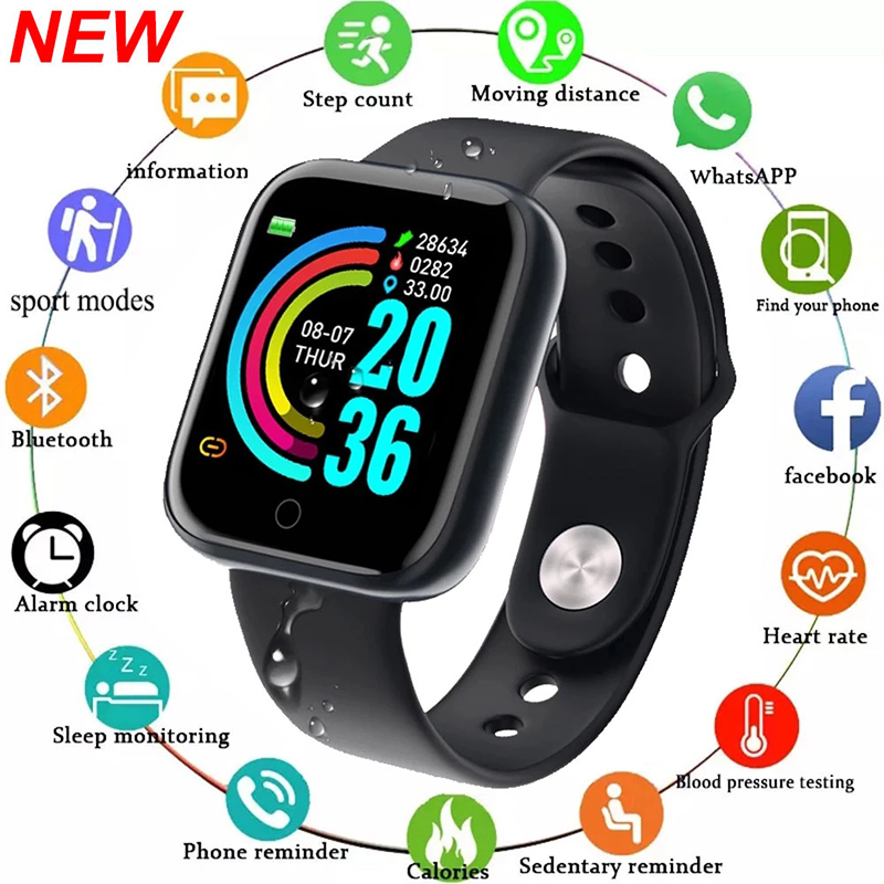 Y68 Smart Watch Men Women Hear - Watch Smart Y68 review and price