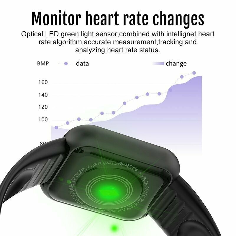 Y68 Smart Watch Men Women Hear - Watch Smart Y68 review and price