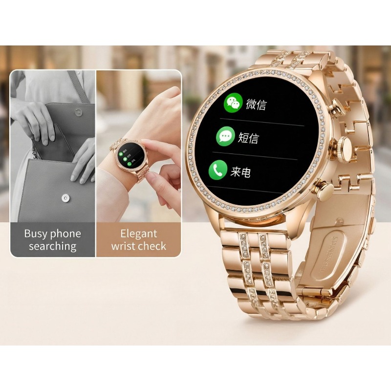 Cross-Border Exclusive Supply  - Smartwatch Health Watches For Women review and price