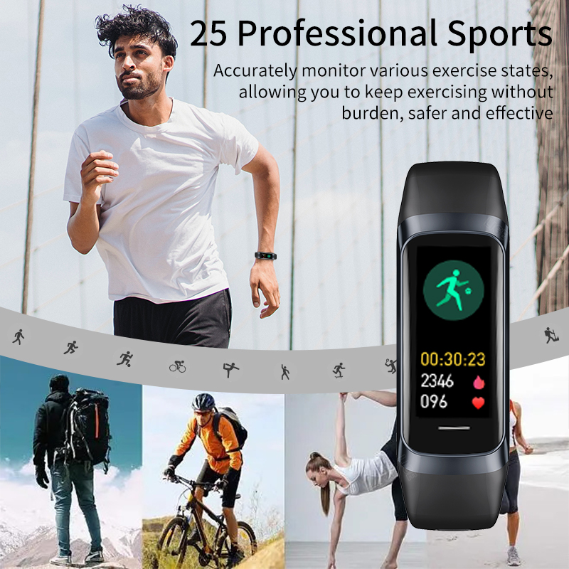 LIGE 1.1 Inch Amoled Heart Rat - Smartwatch Health Watches For Women review and price
