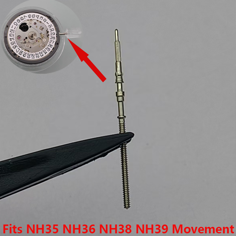 2/4PCS NH35 NH36 Movement Crow - Watch Crown Stem review and price