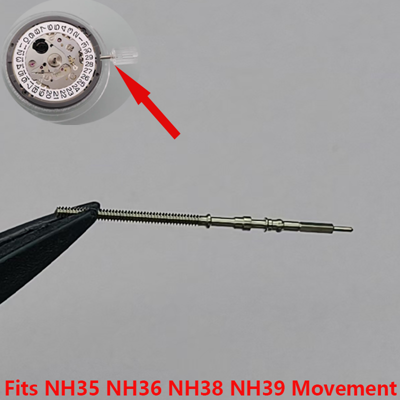 2/4PCS NH35 NH36 Movement Crow - Watch Crown Stem review and price