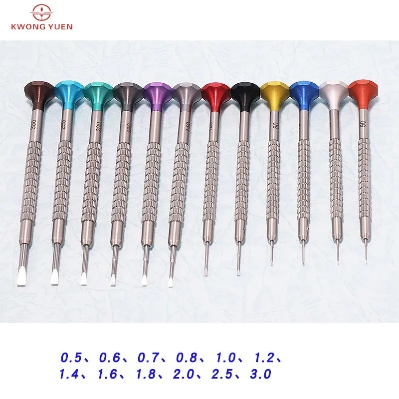 Kwong YUEN Screwdrivers for Wa - Watchmaker Screwdriver review and price