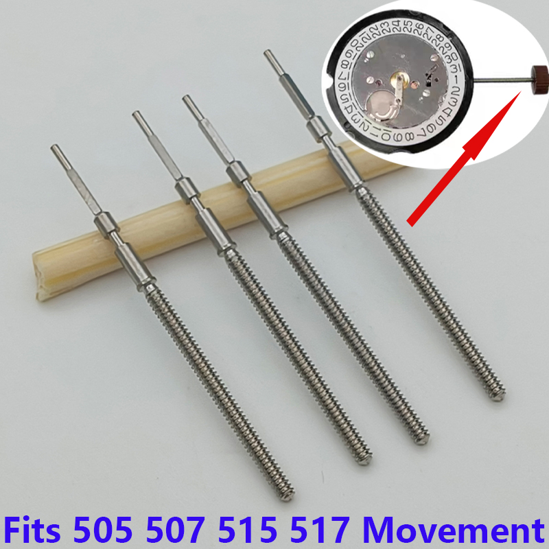 2/4PCS 505 507 515 517 Movemen - Watch Crown Stem review and price