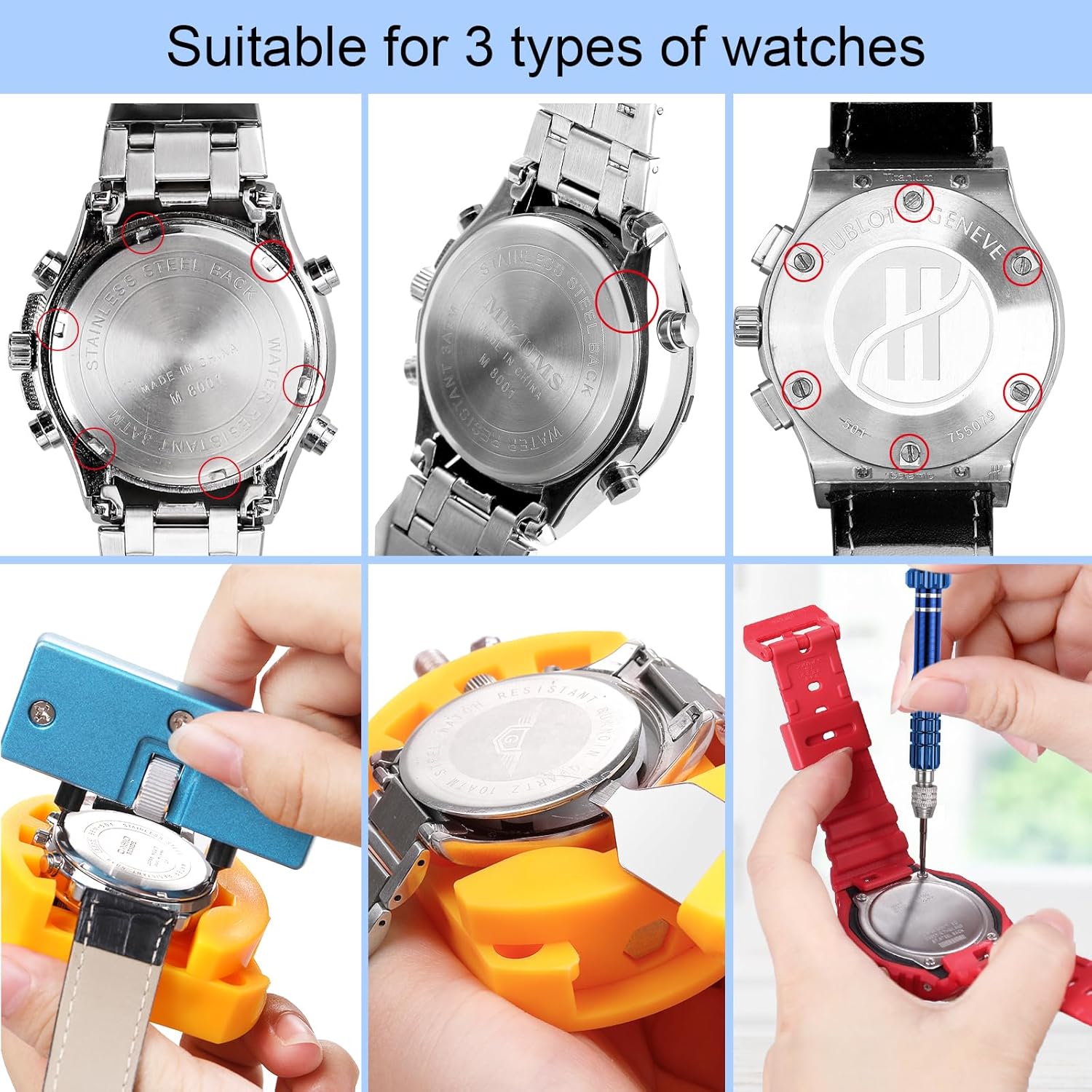 32 pcs Watch Battery Replaceme - Watchmaker Screwdriver review and price