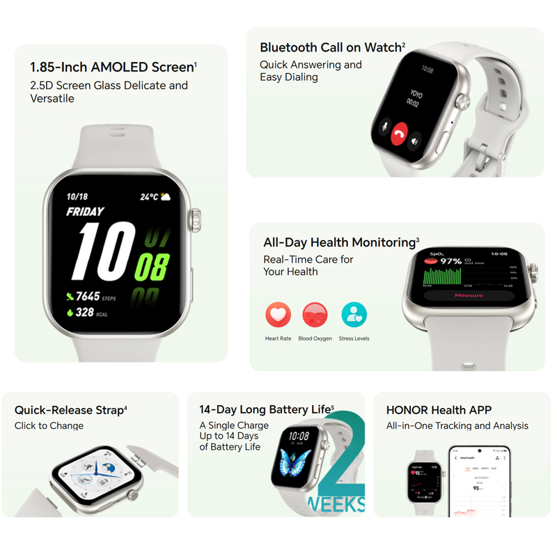 HONOR CHOICE Watch 2i Global V - Watch Esim review and price