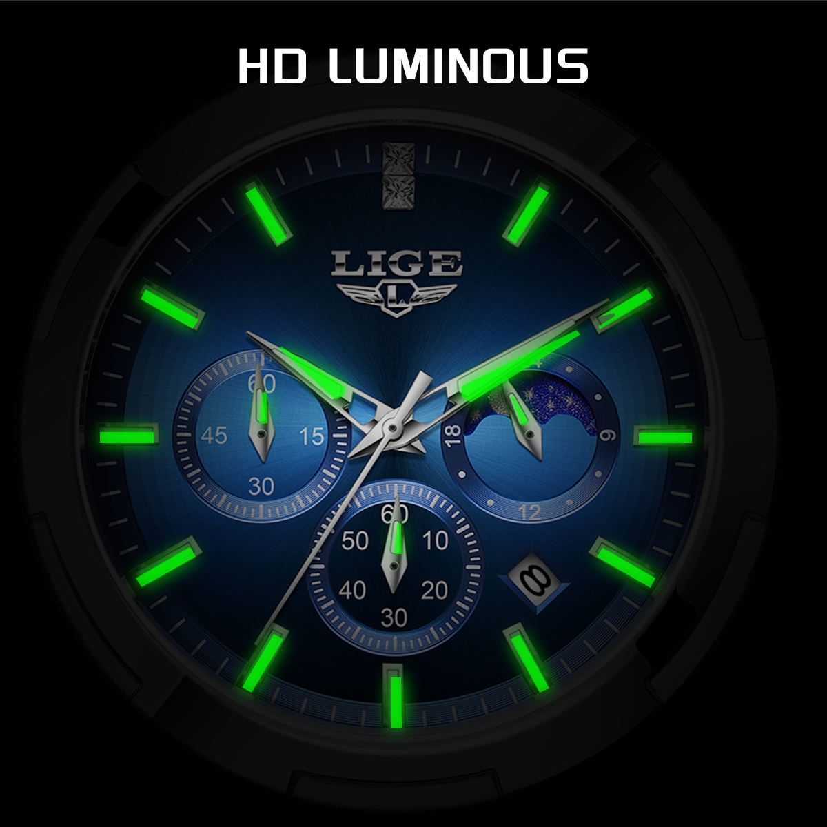 LIGE Top Brand Luxury Watch Wo - Smartwatch Branded Watches For Women review and price