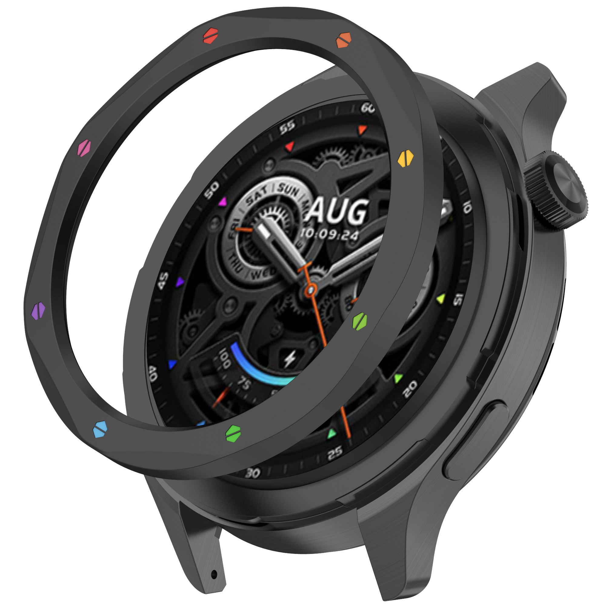 Metal Bezel Ring Case For Xiao - Watch Esim review and price