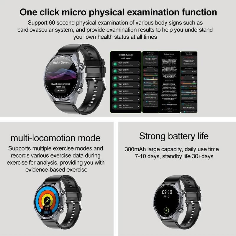 New ECG+PPG Smart Watch Pulse  - Smartwatch Online Watches For Men review and price