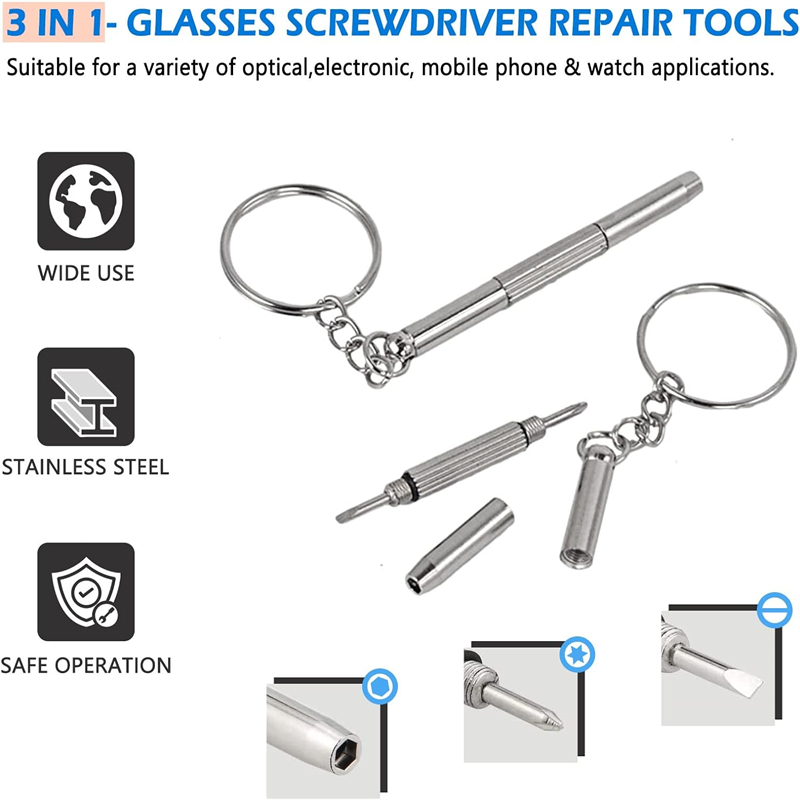Mini Hand Glasses Screwdrivers - Watchmaker Screwdriver review and price