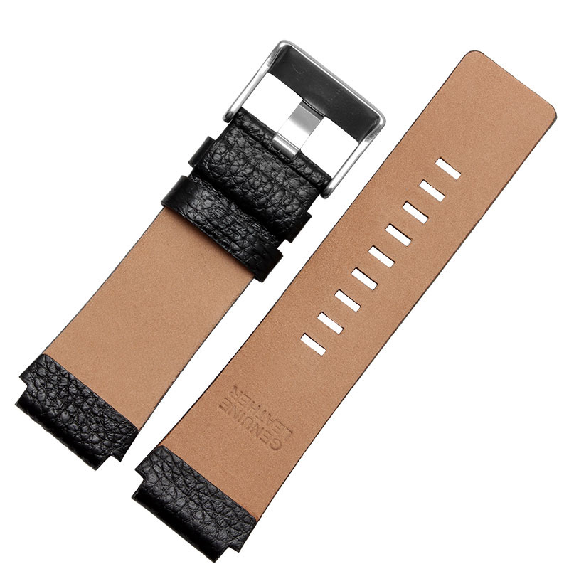 cowhide watchband for diesel D - Watch Esim review and price
