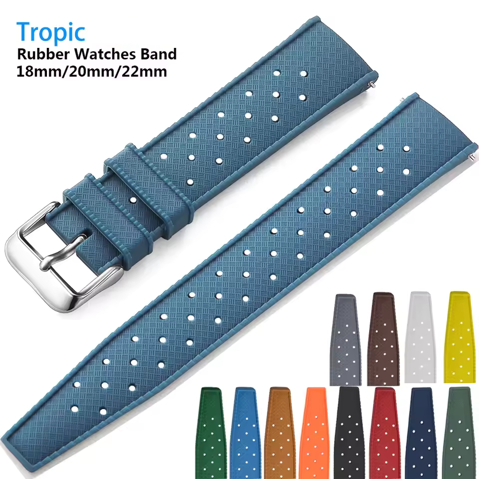 Tropical FKM Watch Band Quick  - Citizen Watches Smartwatch review and price