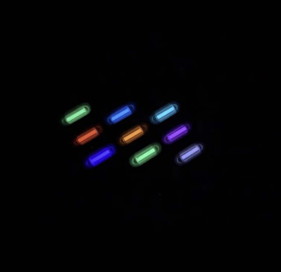 8 Pack 2*6mm Small Glass Tube  - Tritium Gas Tube review and price