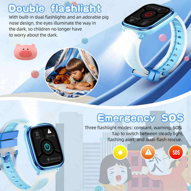 LIGE Kids Girls Boys Present S - French Connection Watches Smartwatch App review and price